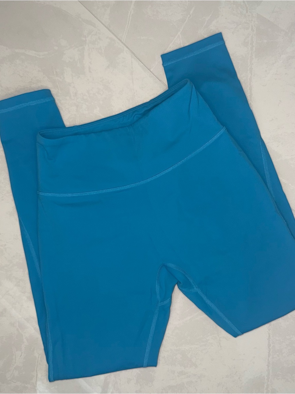 Alphalete Turquoise Blue High-Waist Leggings